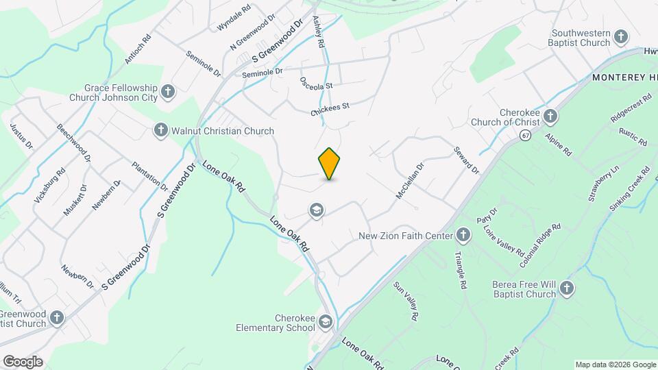 2207 Forest Acres Dr Map and Location Details