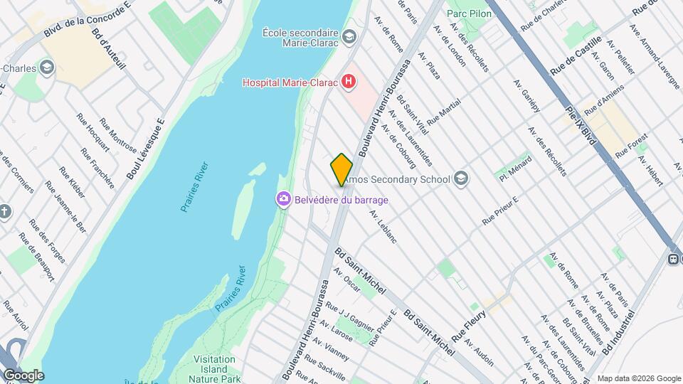 3325 Henri-Bourassa Boul E Map and Location Details