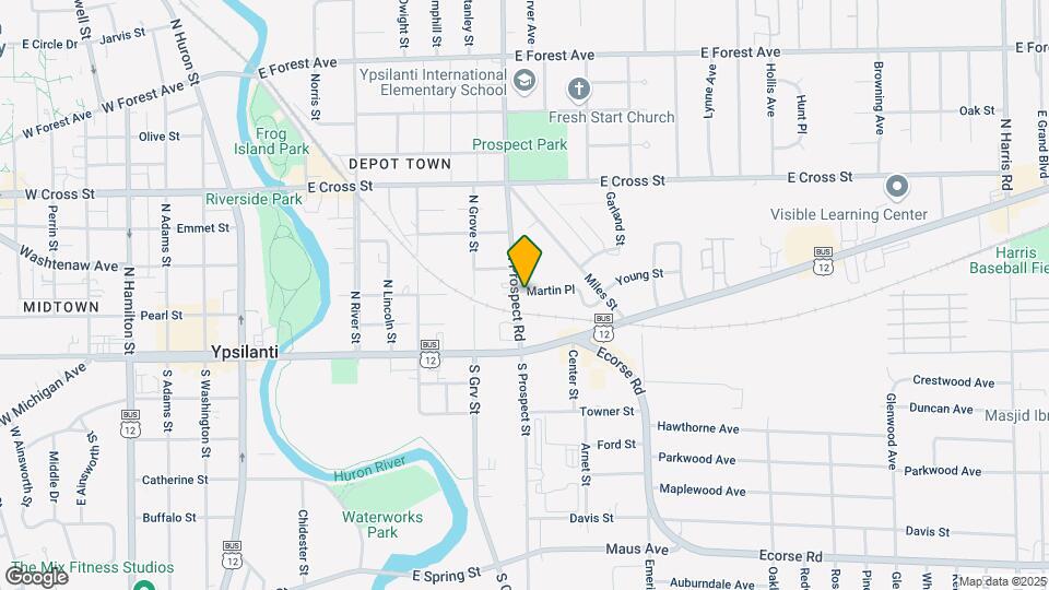 120 N Prospect Rd Map and Location Details