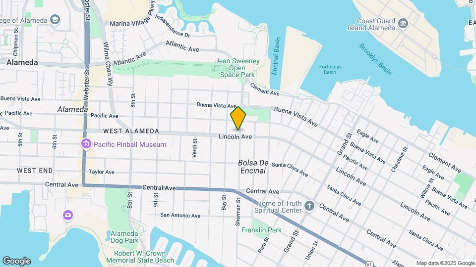 1219 Lincoln Ave Mapa y Detalles de la Ubicación