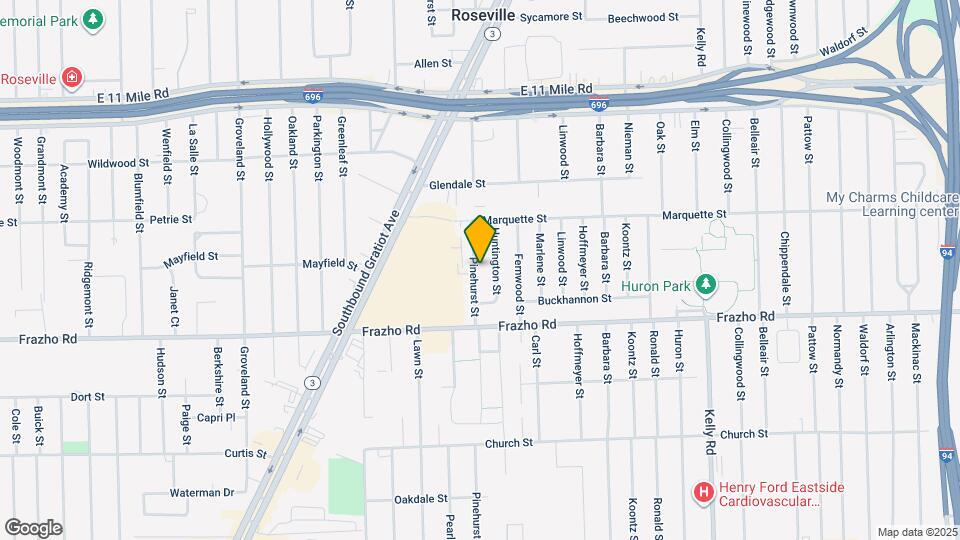 26200 Pinehurst St Map and Location Details