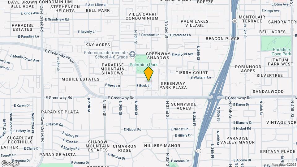 3044-3048 E Beck Rd Mapa y Detalles de la Ubicación