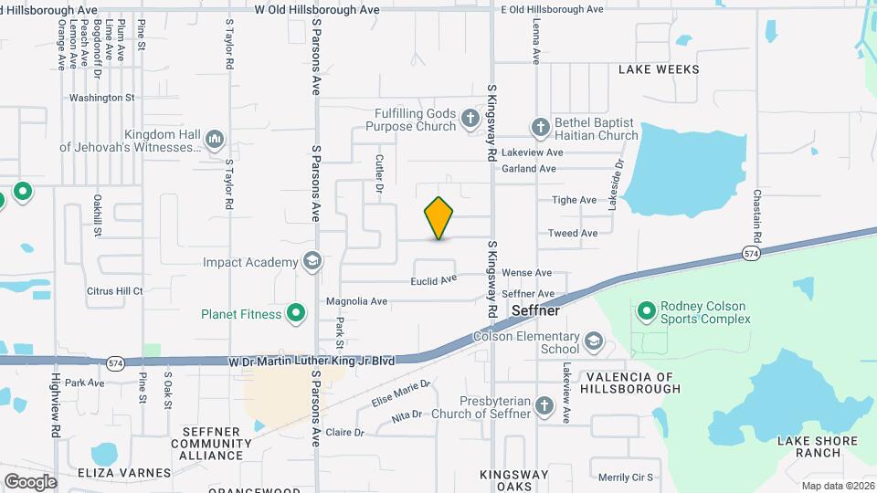 210 Montara Drive Map and Location Details