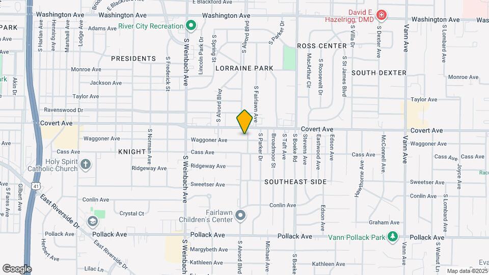 2148 Waggoner Ave Map and Location Details