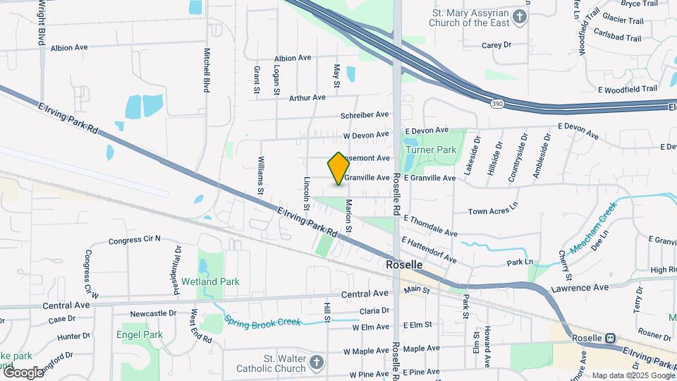 112 W Glenlake Ave Map and Location Details