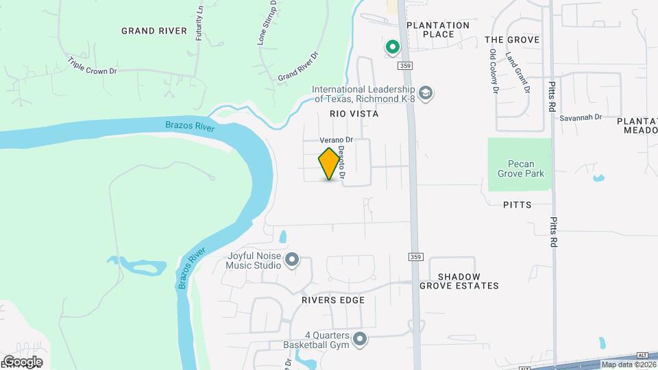 2519 Costa Verde Way Map and Location Details