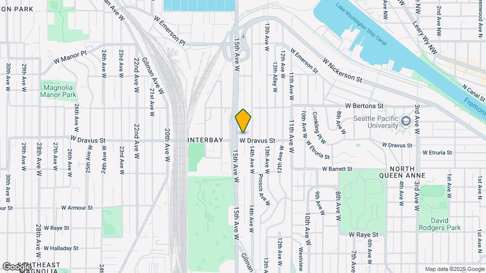 1414 W Dravus St Map and Location Details