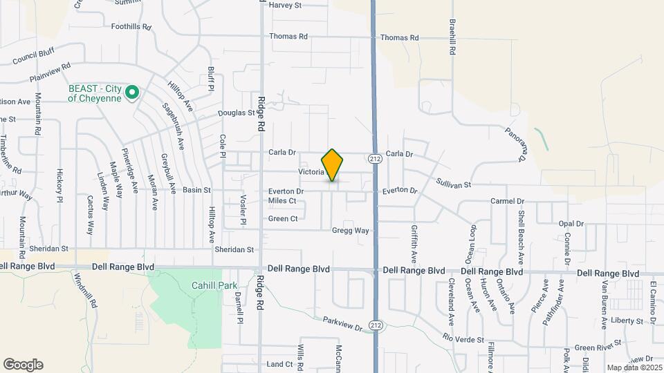 3716 Everton Dr Map and Location Details