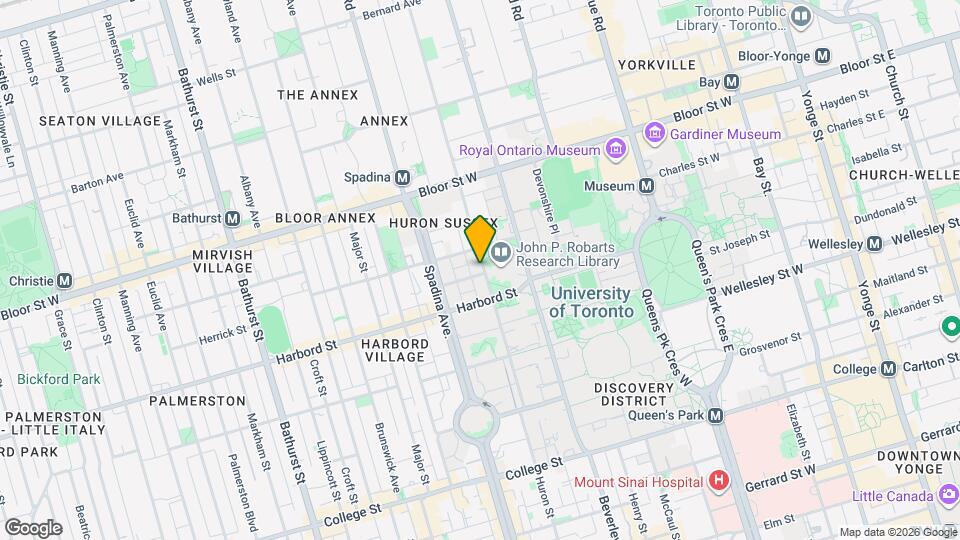 364 Huron St, Unit 301 Map and Location Details