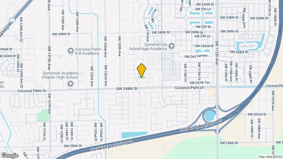 11858 SW 246th Ln Map and Location Details