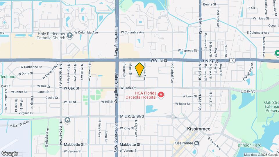 811 W Magnolia St Map and Location Details