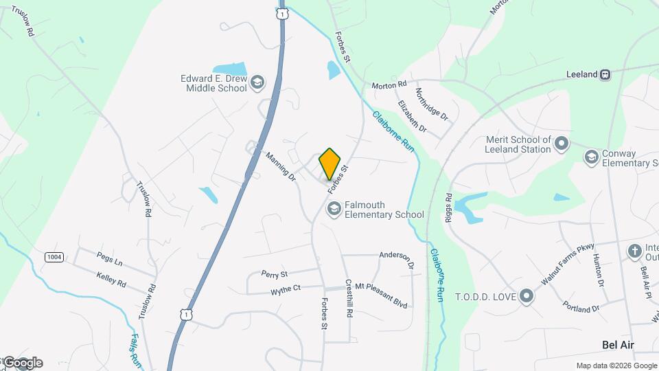 1101 Forbes St Map and Location Details