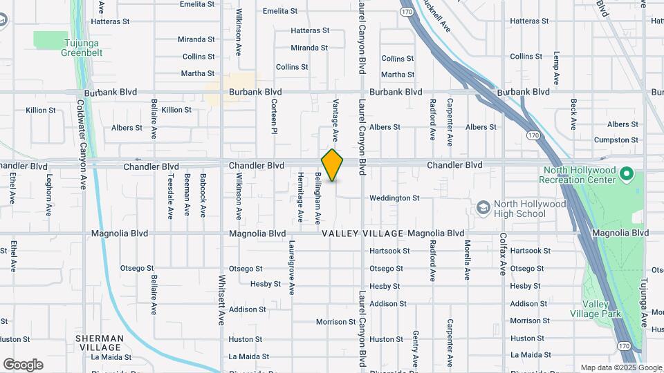 5319 Vantage Ave Mapa y Detalles de la Ubicación