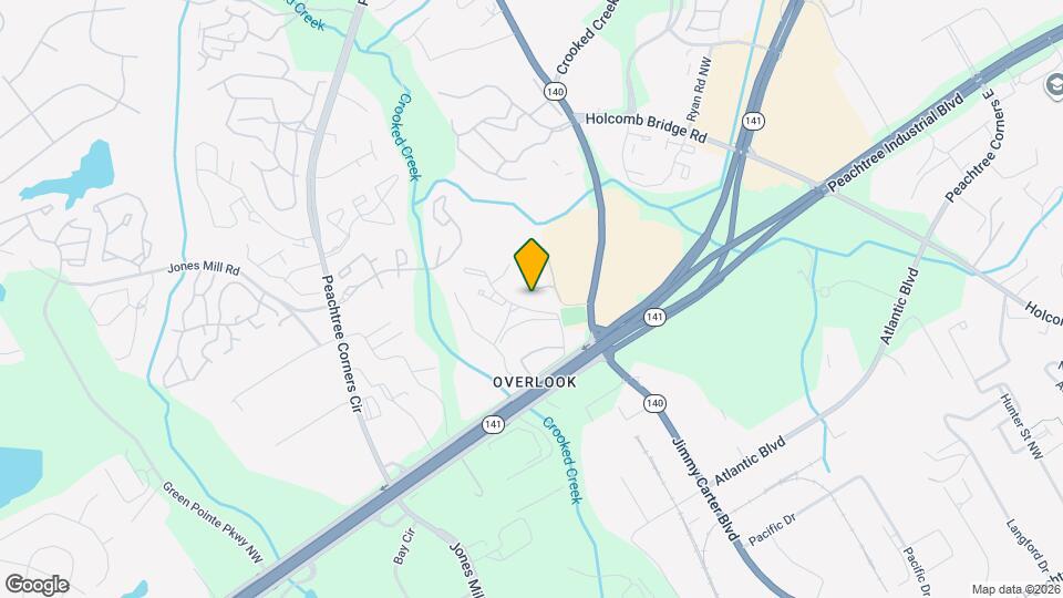 3224 Hidden Cove Cir NW Map and Location Details