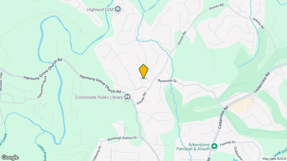 40 Newcomb Trce Mapa y Detalles de la Ubicación