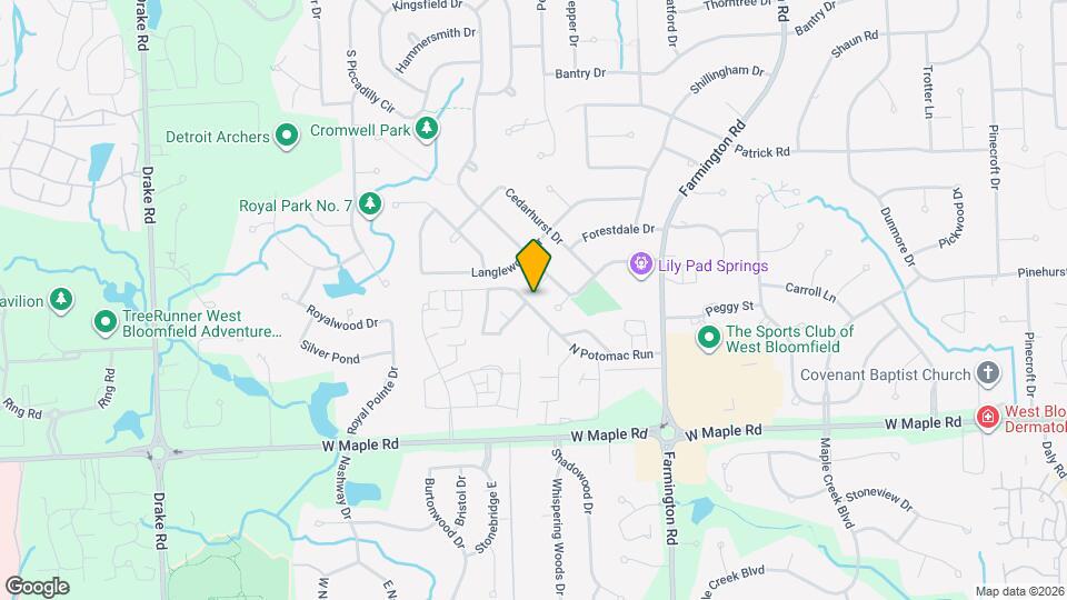 5203 Forestdale Ct Map and Location Details