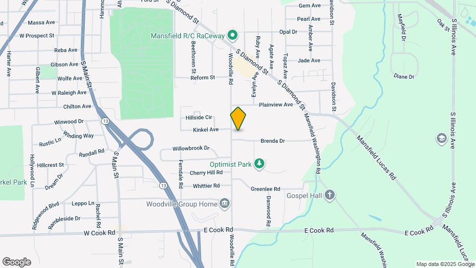 685 Woodville Rd Map and Location Details