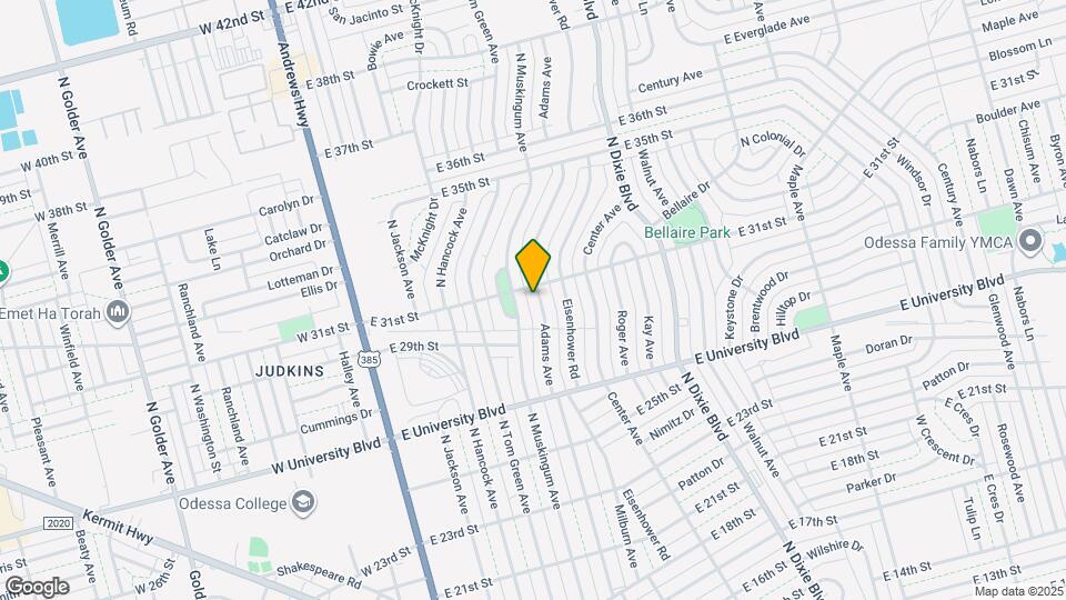 2741 Adams Ave Map and Location Details