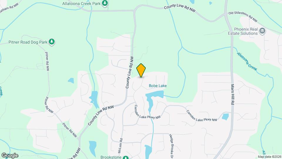 5291 Camden Lake Pkwy NW Map and Location Details