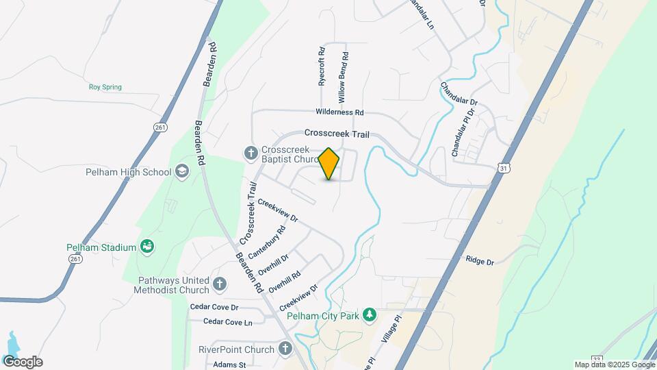 615 Cahaba Manor Trail Map and Location Details
