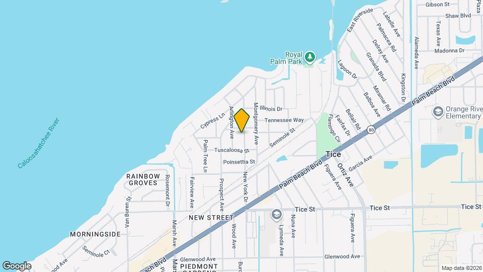 356 New York Dr Map and Location Details