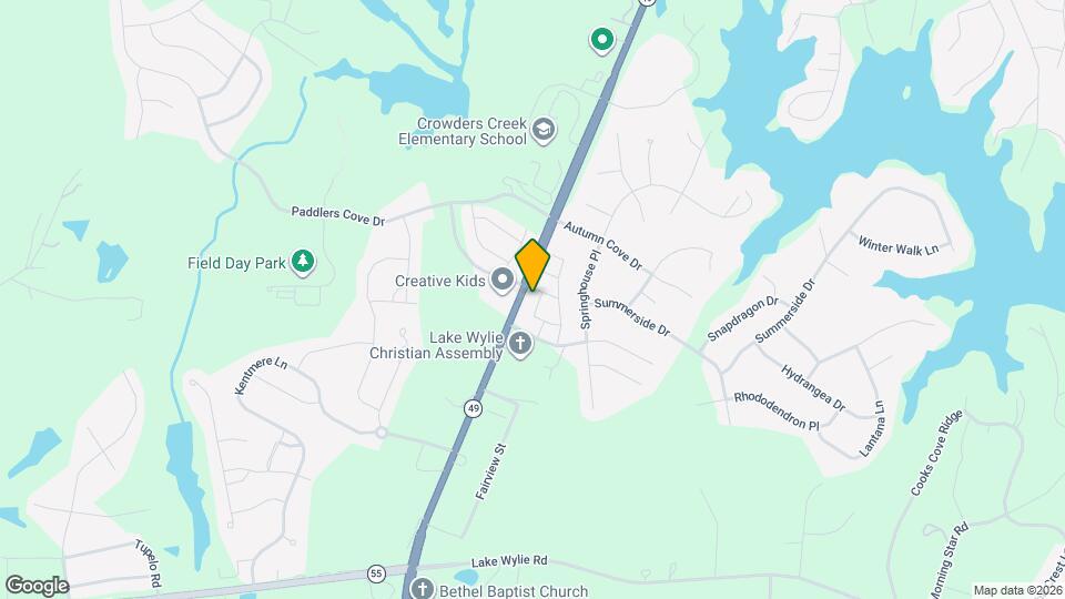 616 Bayou Cir Map and Location Details