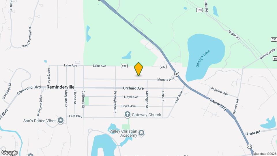 1040 Moneta Ave Map and Location Details