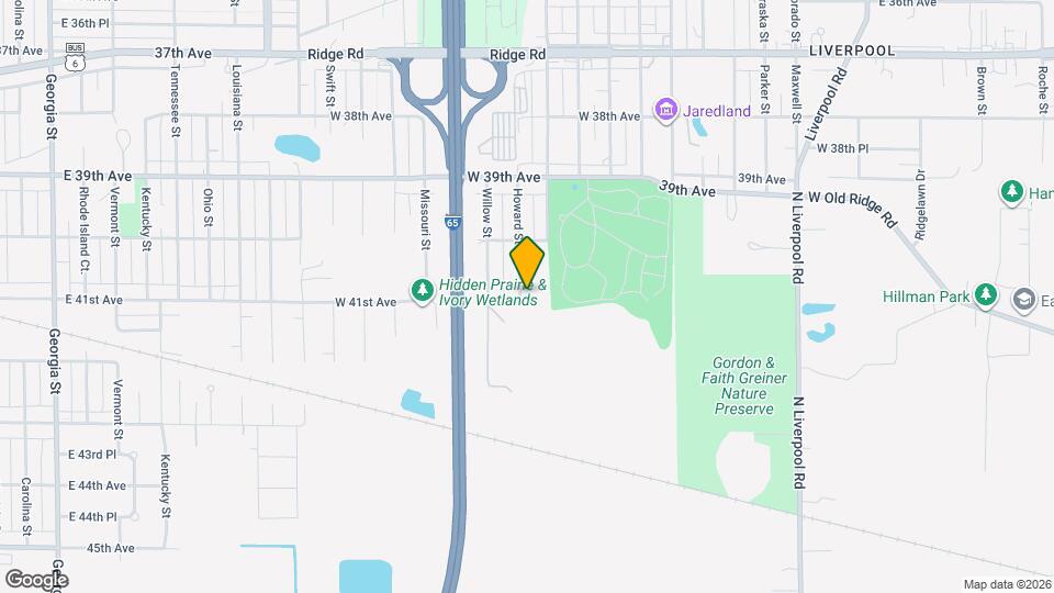 4095 Howard St Map and Location Details