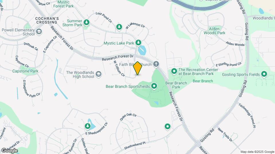 55 E Trillium Cir Map and Location Details