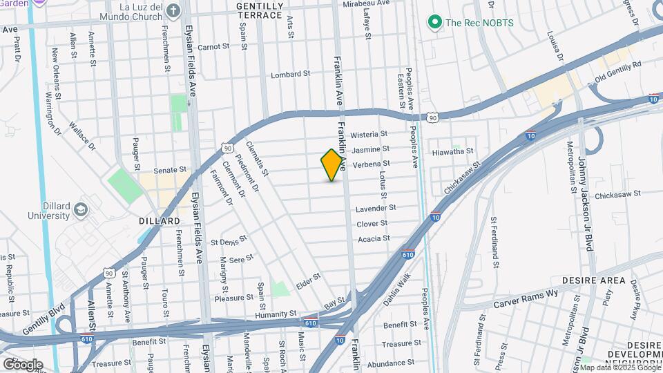 2560 Gladiolus St Map and Location Details