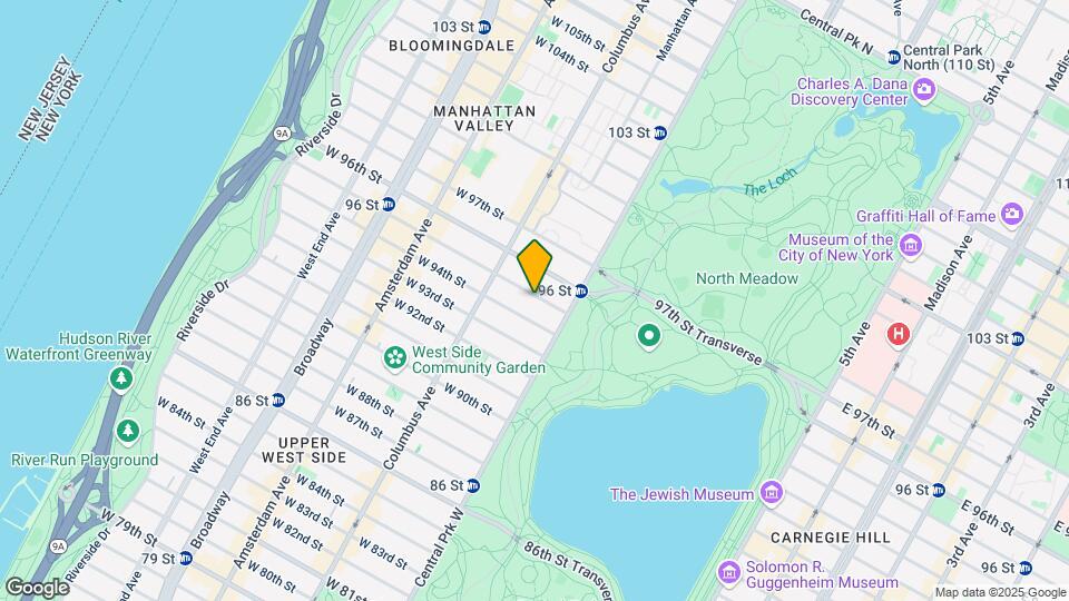 30 W 95th St Map and Location Details