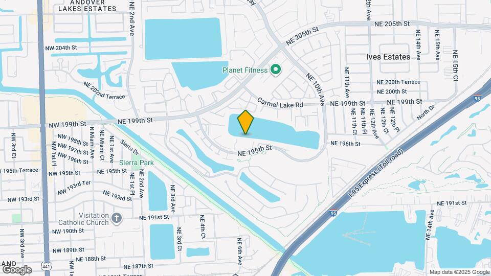 671 NE 195th St Map and Location Details