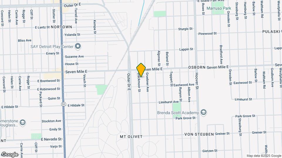 18950 Blackmoor St Map and Location Details