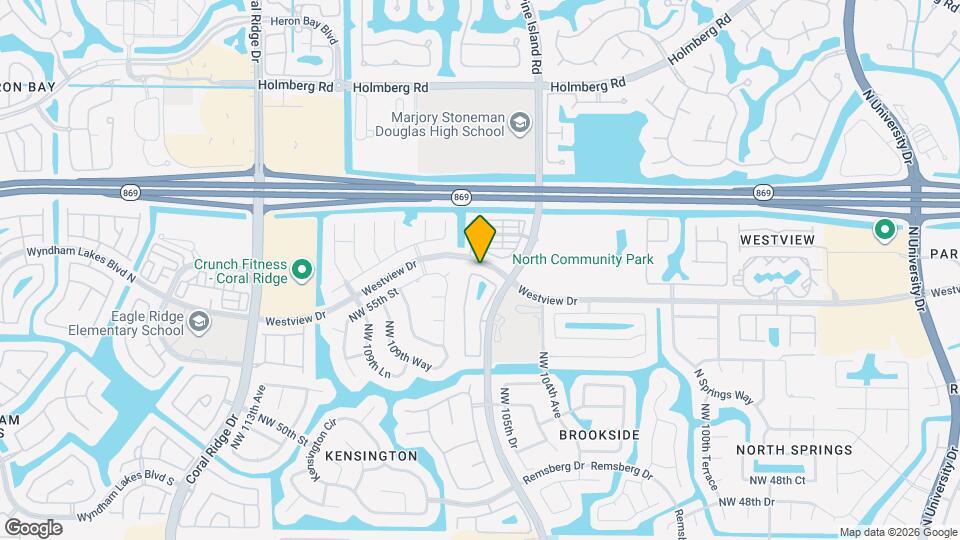 5514 NW 106th Dr Mapa y Detalles de la Ubicación