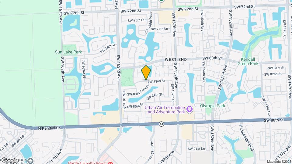 15922 SW 82nd St Map and Location Details