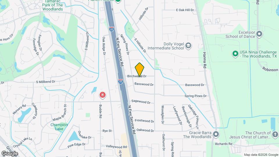 214 Birchwood Dr Map and Location Details