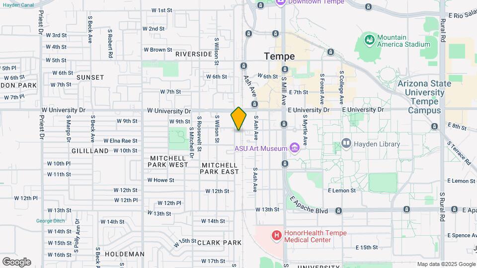 903-921 S Farmer Ave Map and Location Details