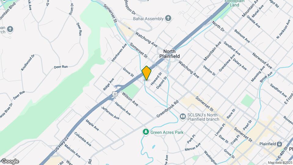 21 New Walnut St, Unit Apt #4 (2nd Floor - Right - 2 bedrooms) Map and Location Details