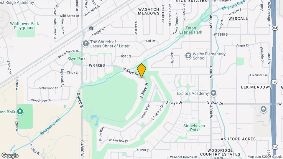 4420 W Skye Dr Mapa y Detalles de la Ubicación