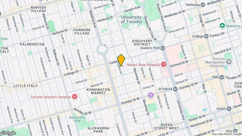 165 Huron St Map and Location Details