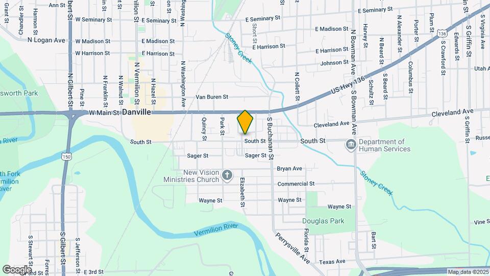 603 South St Map and Location Details