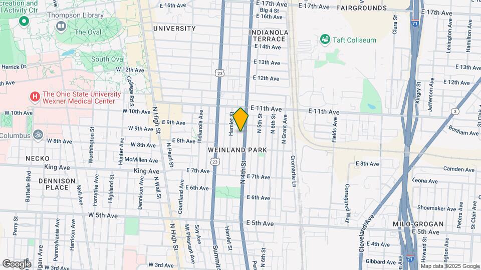 1439 N 4th St Mapa y Detalles de la Ubicación