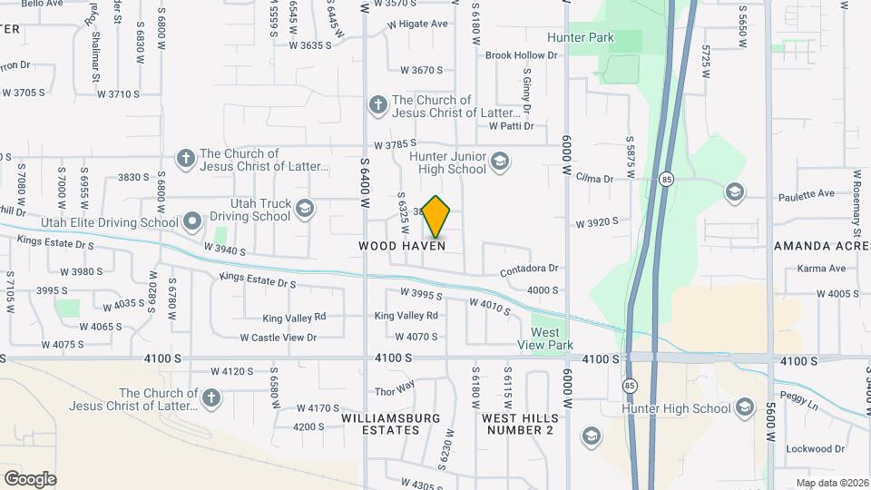 6254 W Sarah Cir Map and Location Details