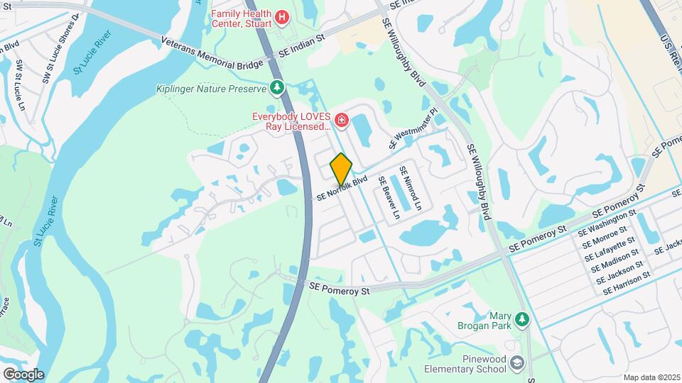4503 SE Ontario Dr Map and Location Details