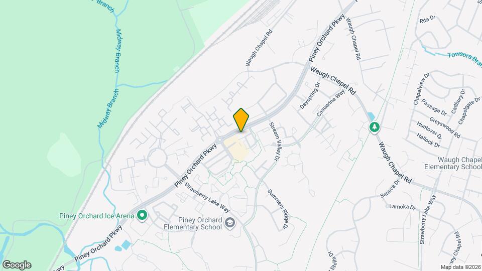 8040 Orchard Grove Rd Map and Location Details