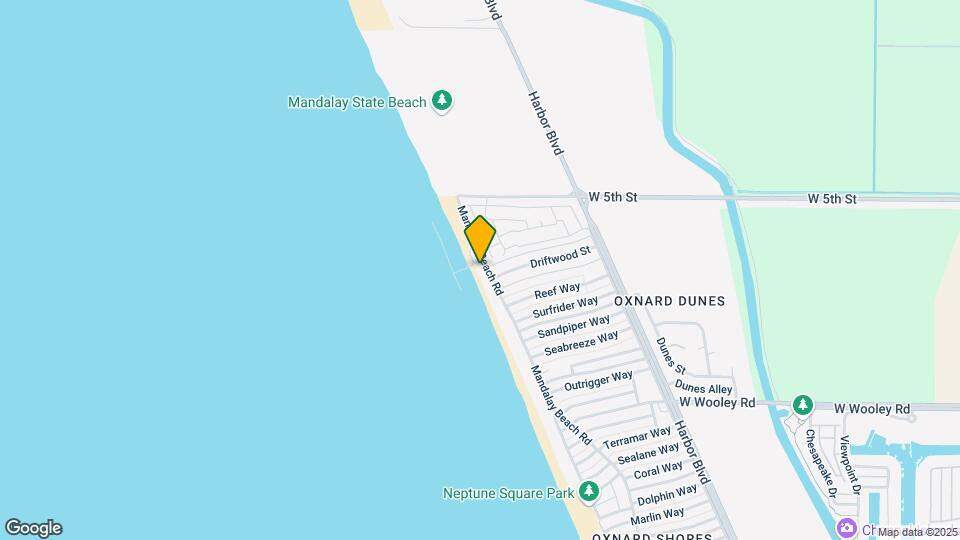 701 Mandalay Beach Rd Map and Location Details