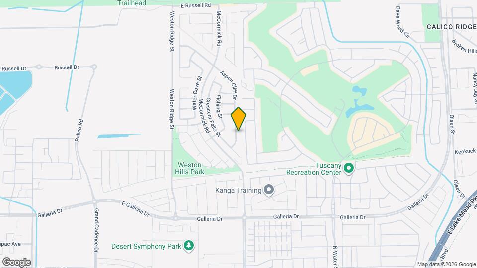 932 Aspen Cliff Dr Map and Location Details