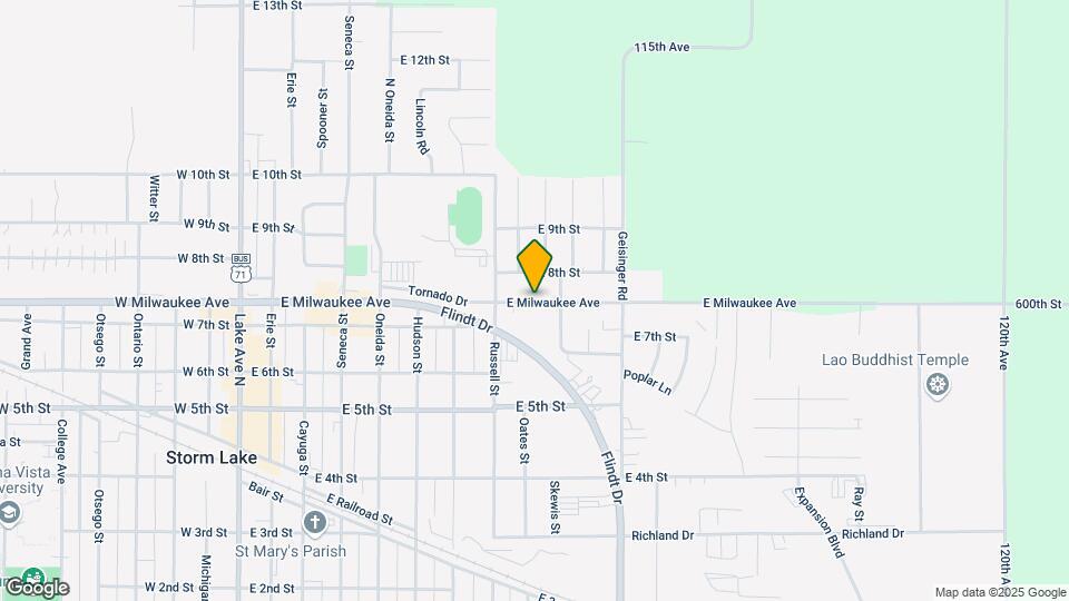 910 E Milwaukee Ave Mapa y Detalles de la Ubicación