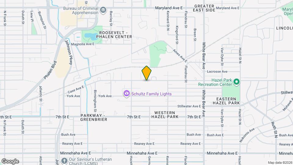 1588 Case Ave Mapa y Detalles de la Ubicación