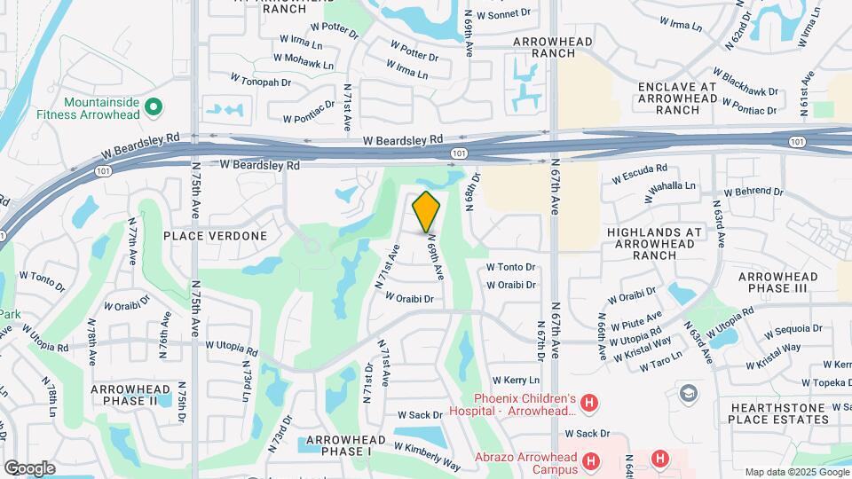 6901 W Marco Polo Rd Map and Location Details